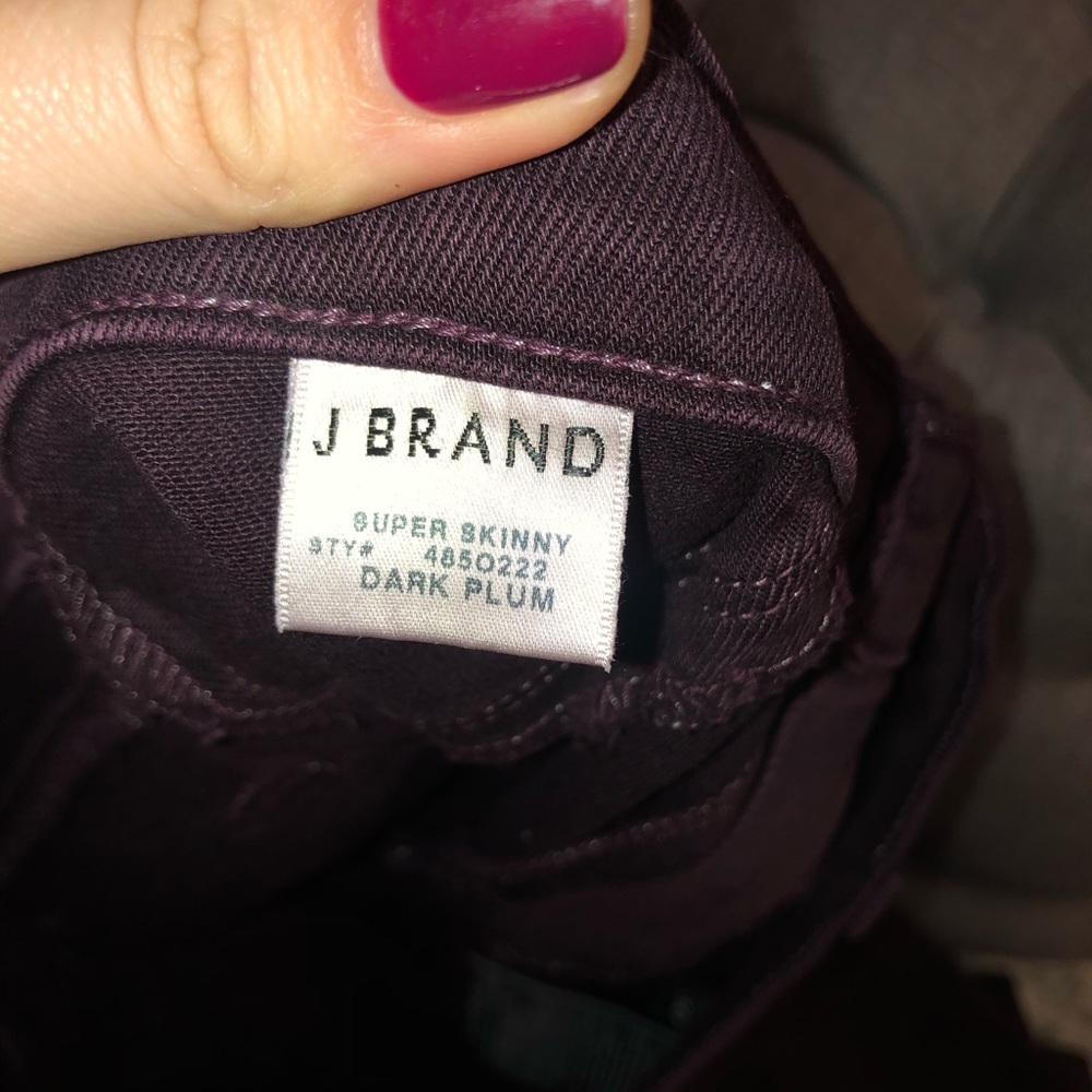 J Brand Super Soft Skinny Jean Size 30 - Picture 6 of 7